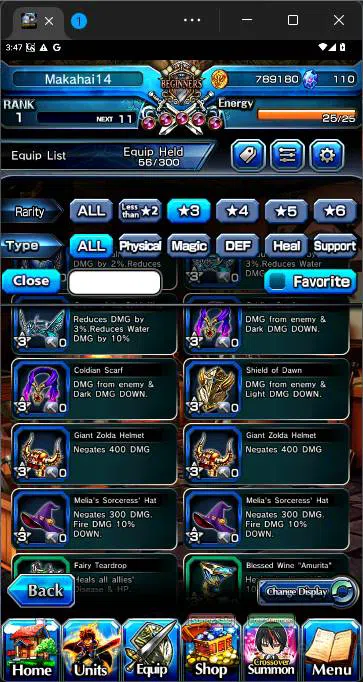 Grand Summoners Accounts Others GLOBAL|7 Ascend|Touma Kamijo,Miyu,Illya,SS Liza,Diablo,Long,Charlote,etc|check SS|GS166B 9