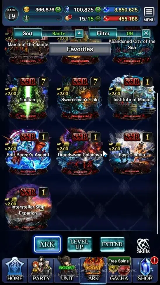 Last Cloudia Accounts Mid‑Game GLOBAL|Rank 19|100k Crystal|Collab BraveFrontier (G Tilith,FG Vargas)+(G Lilaha,Famille,Kanon 4