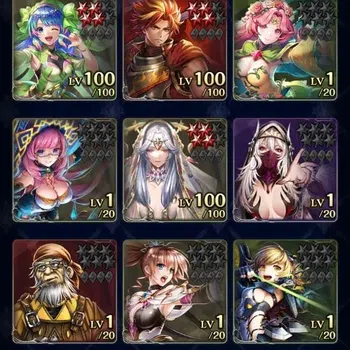 Last Cloudia Accounts Mid‑Game GLOBAL|Rank 19|100k Crystal|Collab BraveFrontier (G Tilith,FG Vargas)+(G Lilaha,Famille,Kanon