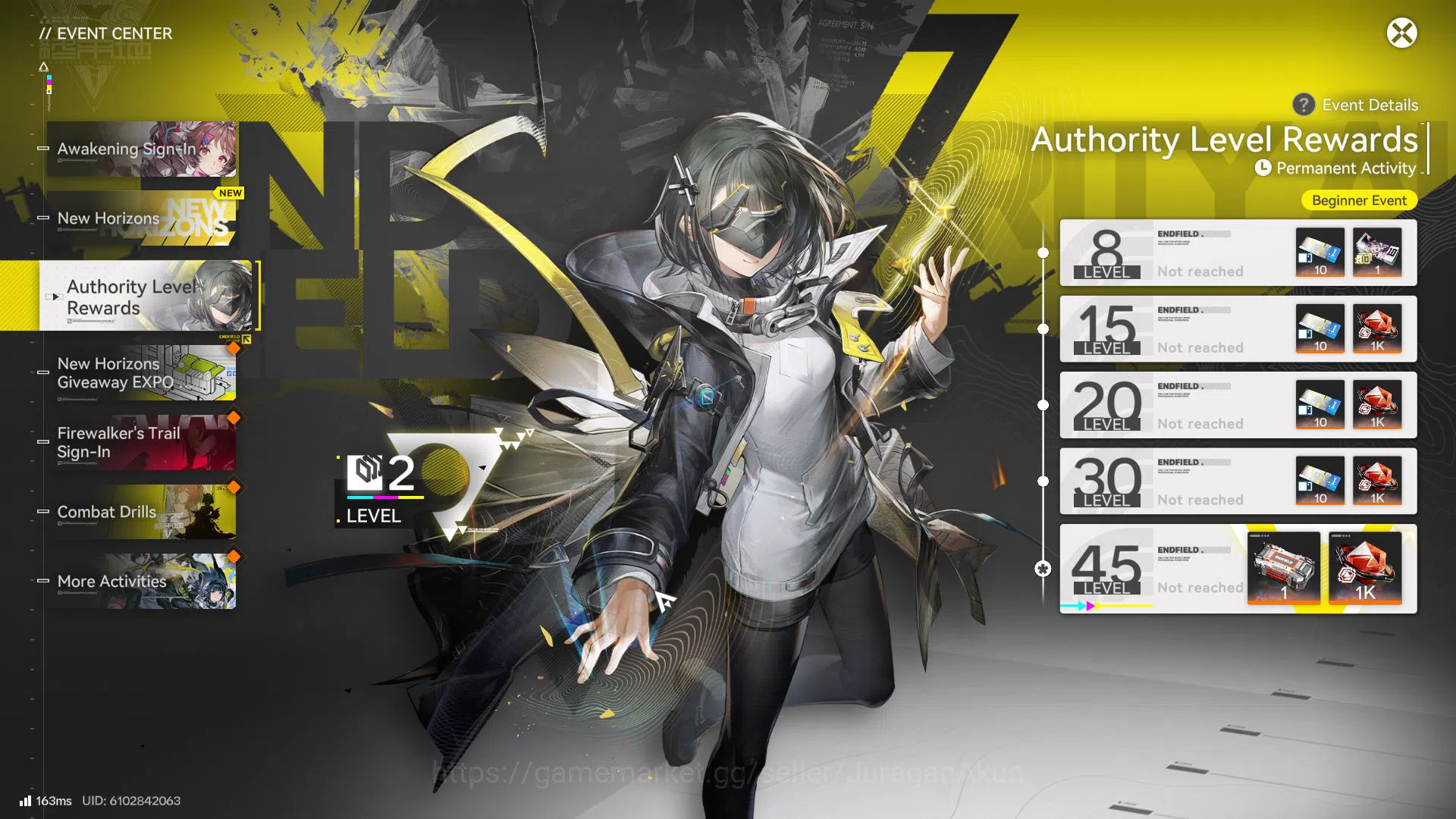 Arknights: Endfield Accounts NA/EU LVL 2 | Fresh Starter + Lifeng + 5 SR Character |Skip Tutorial| GrypLink| (END847) 5