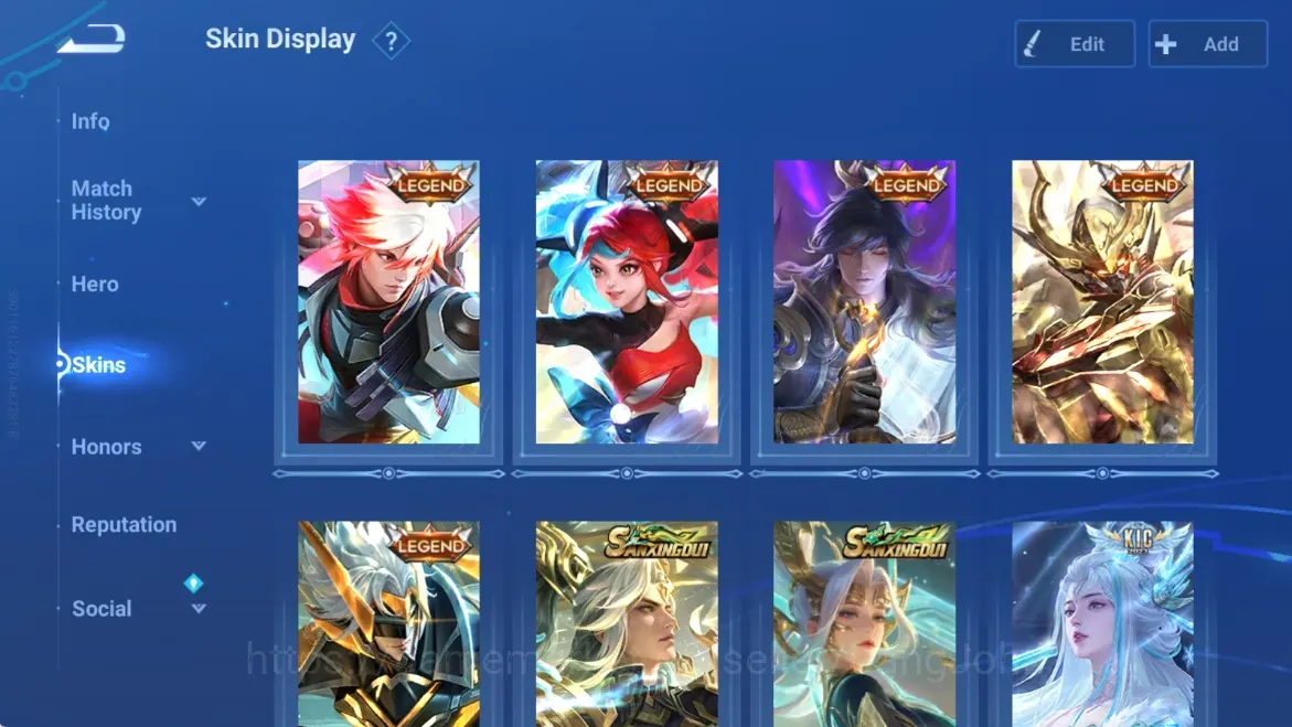 Honor of Kings Accounts Rare Skin Global|115H 230S|5 Legend |2 SXD|KIC Luna|1 Flora|1 Sakeer|1 ShanHai|LNY 2024|1 1