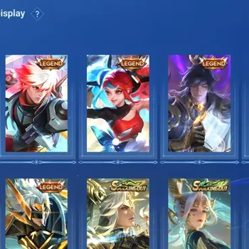 Honor of Kings Accounts Rare Skin Global|115H 230S|5 Legend |2 SXD|KIC Luna|1 Flora|1 Sakeer|1 ShanHai|LNY 2024|1