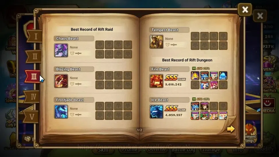 Summoners War: Sky Arena Accounts EUROPE Lv 100|2 LD[Vivachel,Nephthys]|28 Total NB5 image 6
