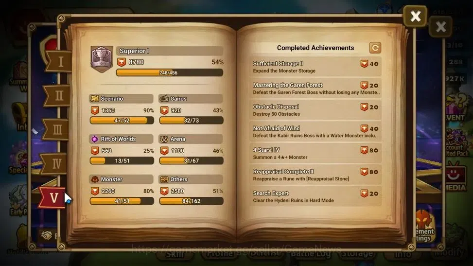 Summoners War: Sky Arena Accounts EUROPE Lv 100|2 LD[Vivachel,Nephthys]|28 Total NB5 image 8