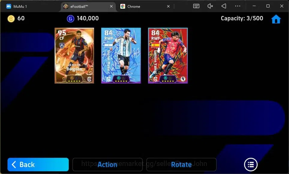 eFootball Accounts Mobile|PW 1883| Starter |Bigtime Bergson|Showtime image 3