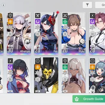 Chaos Zero Nightmare Accounts Global Lv23|6 SSR (Fei,Yuki,Khalipe,Veronica,Kayron,Hugo)+10