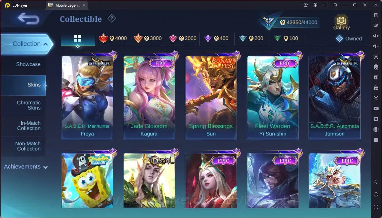 Mobile Legends: Bang Bang Accounts Global|Hero 95|Skin 171|Expert|Prime Granger|KOF K image 13