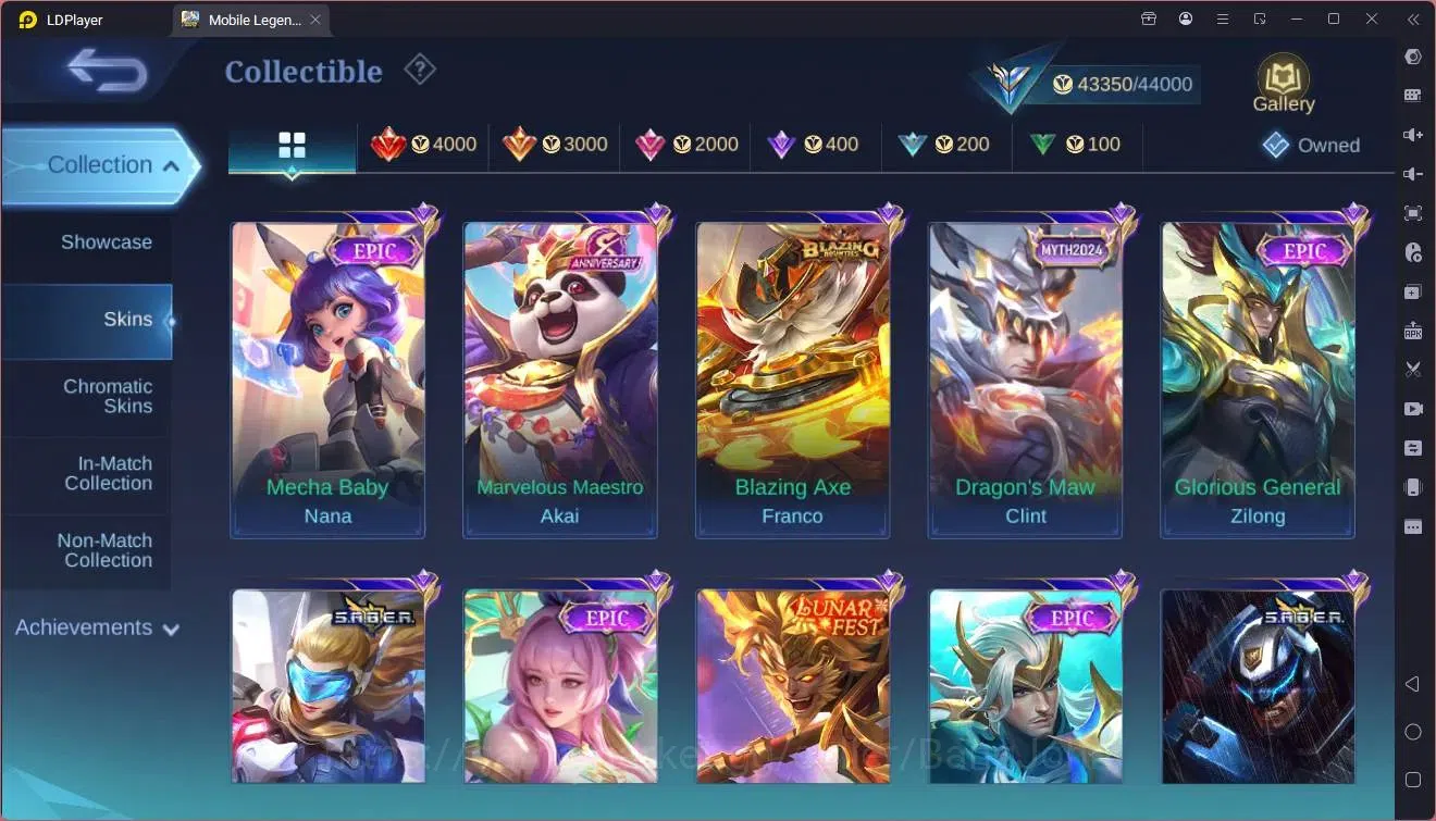 Mobile Legends: Bang Bang Accounts Global|Hero 95|Skin 171|Expert|Prime Granger|KOF K image 14
