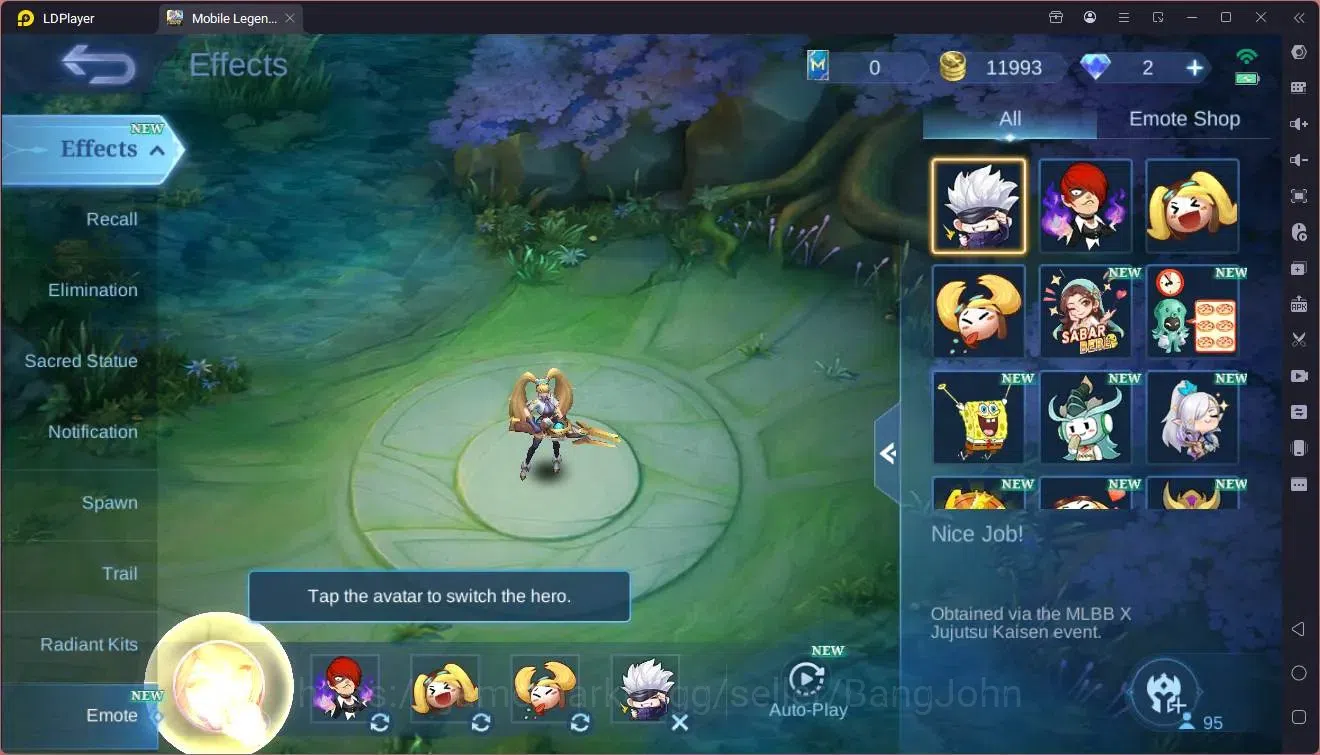 Mobile Legends: Bang Bang Accounts Global|Hero 95|Skin 171|Expert|Prime Granger|KOF K image 17