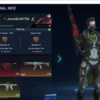 Blood Strike Accounts Others ASIA|1 ETERNAL: MP5-Blooddrift Lv2|1 ULTRA Gun: Galil-Knight|2 LEGENDARY Guns|1 Ultra Loot