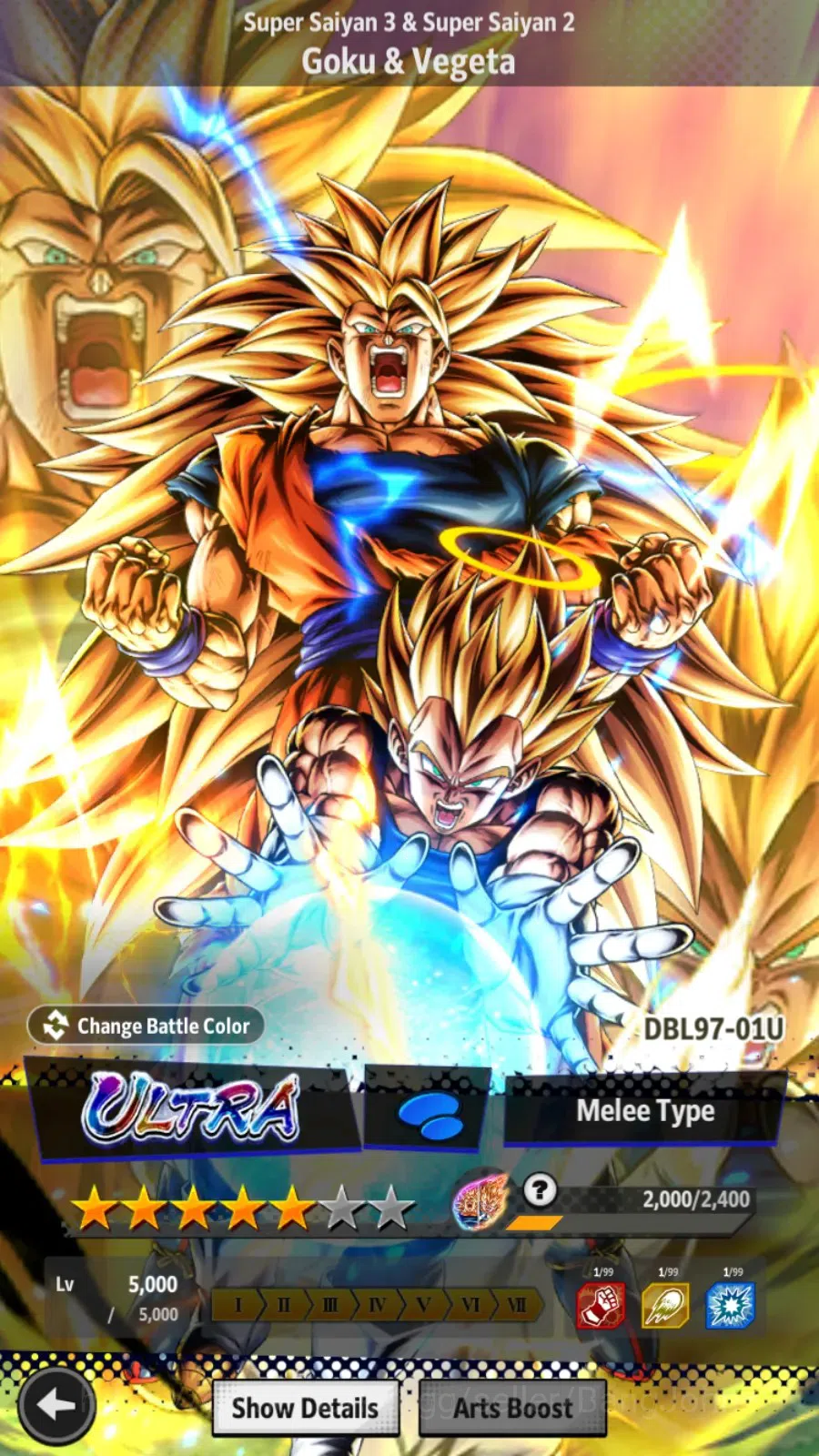 Dragon Ball Legends Accounts High-End Android | Lvl 157|380M Total Power|820 CC|4 LR|5 UL|LR SSGShallet,Broly: Fury,Super 10