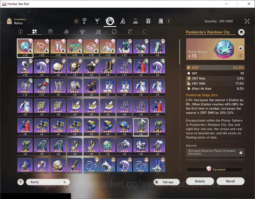Honkai Star Rail Accounts Asia|TL 36|4 Limited|Evanescia,Sparkle,Huohuo,Fu X image 7
