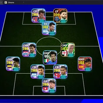 eFootball Accounts Meta Player Mobile|PW 3138|Bigtime Kvaratskhelia|Epic Scholes,Shevchenko,Raúl|Showtime