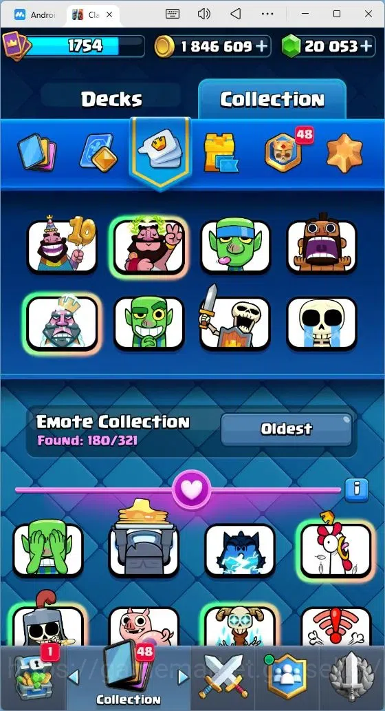 Clash Royale Accounts Mobile |Trophy 13353|21 Max Cards level|23 EVO Car image 16