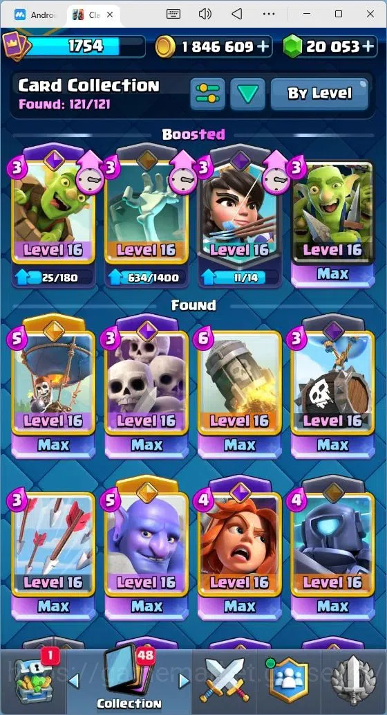 Clash Royale Accounts Mobile |Trophy 13353|21 Max Cards level|23 EVO Car image 3