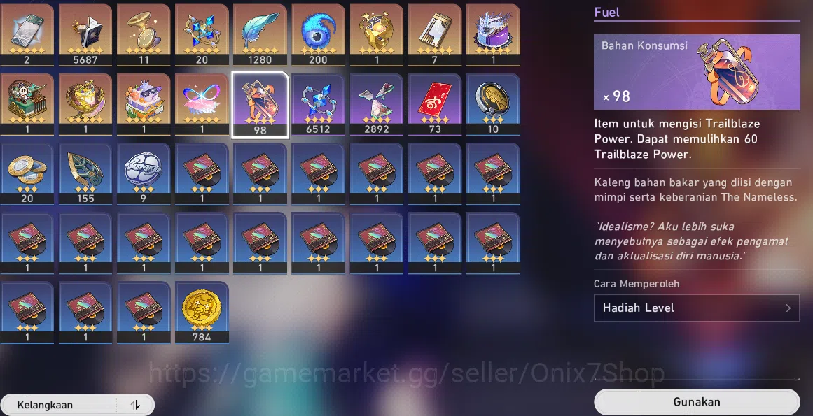 Honkai Star Rail Accounts ASIA | TL 70 | 34* 5 Star | Silverwolf Lv.999 ,Yao image 1
