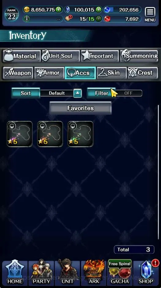 Last Cloudia Accounts GLOBAL|Rank 22|100K Crystal|Collab Brave Frontier  image 14