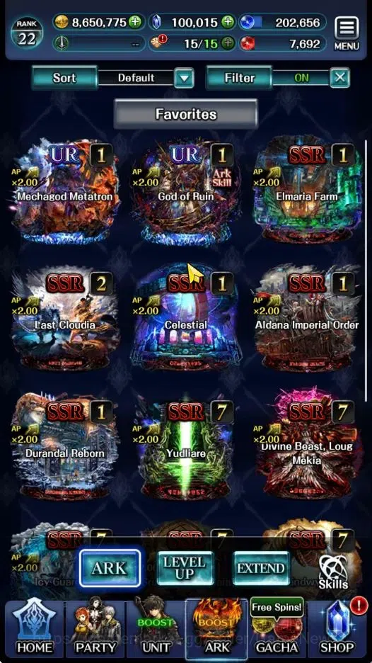 Last Cloudia Accounts GLOBAL|Rank 22|100K Crystal|Collab Brave Frontier  image 3