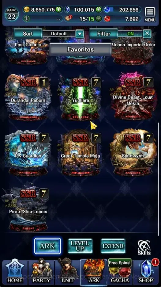 Last Cloudia Accounts GLOBAL|Rank 22|100K Crystal|Collab Brave Frontier  image 4