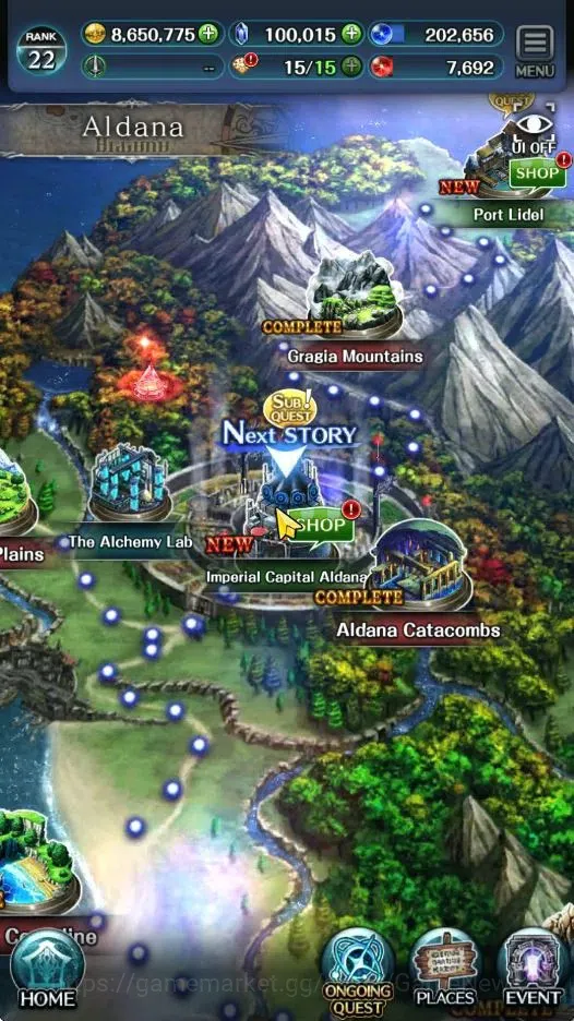 Last Cloudia Accounts GLOBAL|Rank 22|100K Crystal|Collab Brave Frontier  image 7