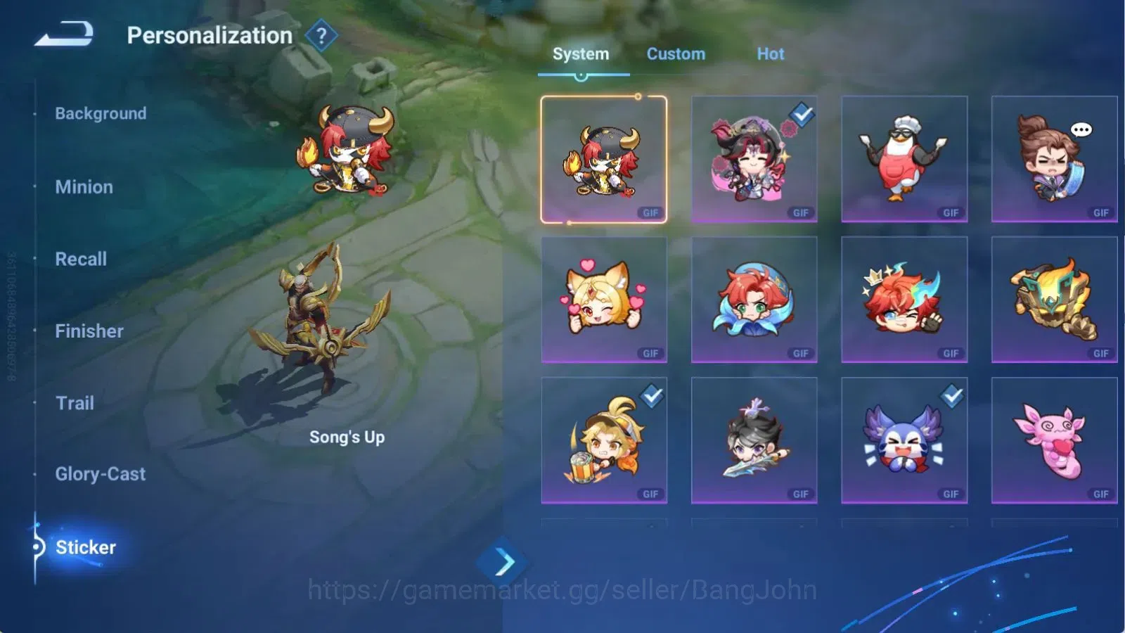 Honor of Kings Accounts Global | 112H 118S | Legend Lady Sun, Limited Yuhu image 17