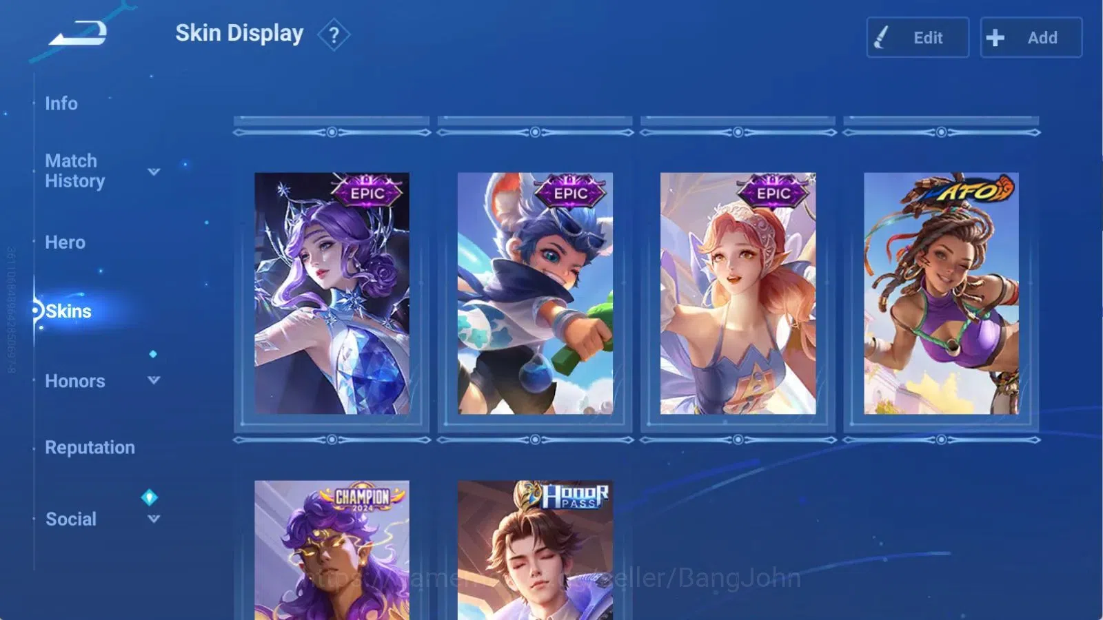 Honor of Kings Accounts Global | 112H 118S | Legend Lady Sun, Limited Yuhu image 6