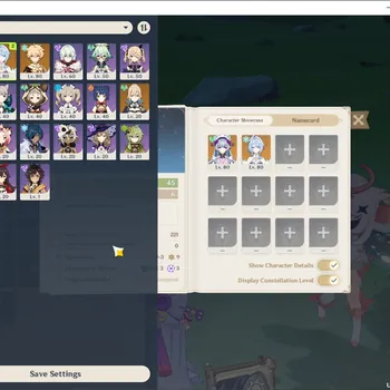 Genshin Impact Accounts Mid Game EU|AR 45|1 Limited + 1(*5 Weapon)| Odette Stellar Swirl |Standard Mizuki Jean|Male MC|Take