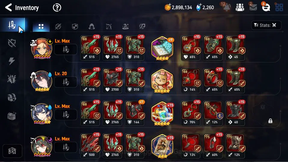 Epic Seven Accounts ASIA Unverif|10 ML(SE Celine,J Kise,PC Flan,Har se image 9