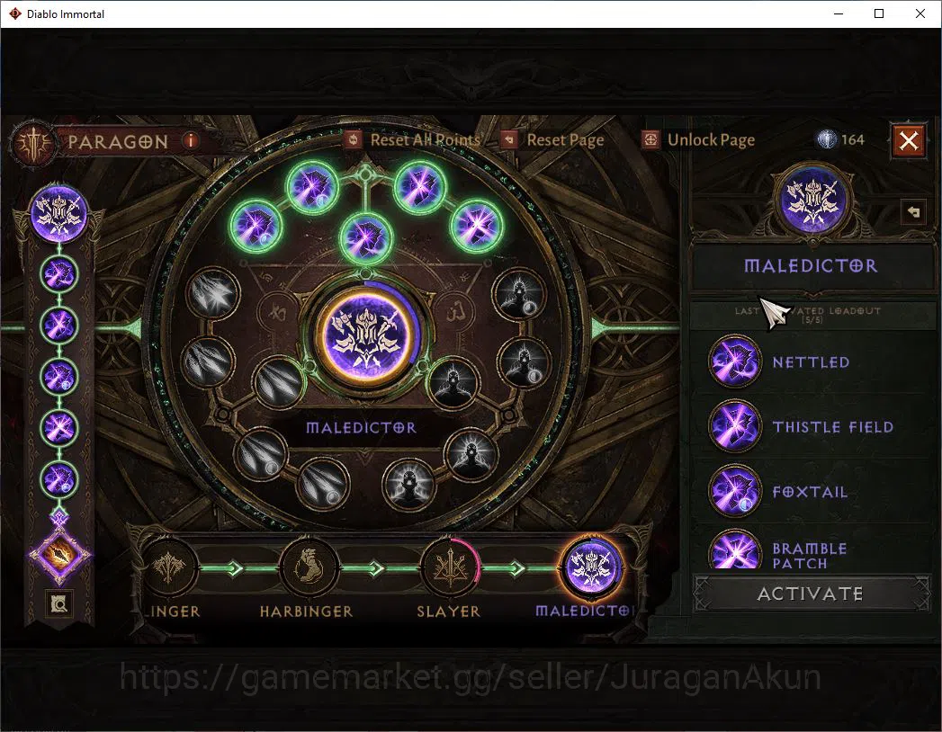 Diablo Immortal Accounts NA-High Heaven | Lv60(384)Druid| 31K CR|Reso 420 | image 10