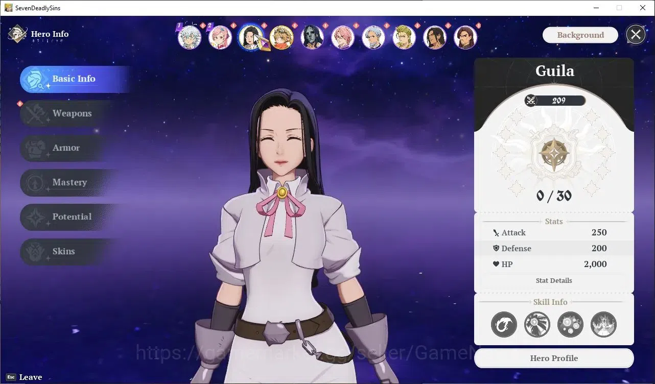 The Seven Deadly Sins: Origin Accounts SEA |Lv 2| 2 SSR + 1 SSR Selector| Daisy, Guila |8 image 2