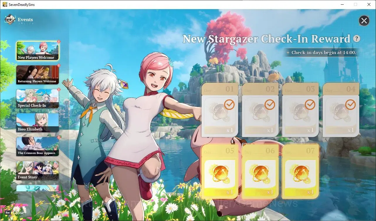 The Seven Deadly Sins: Origin Accounts SEA |Lv 2| 2 SSR + 1 SSR Selector| Daisy, Guila |8 image 4