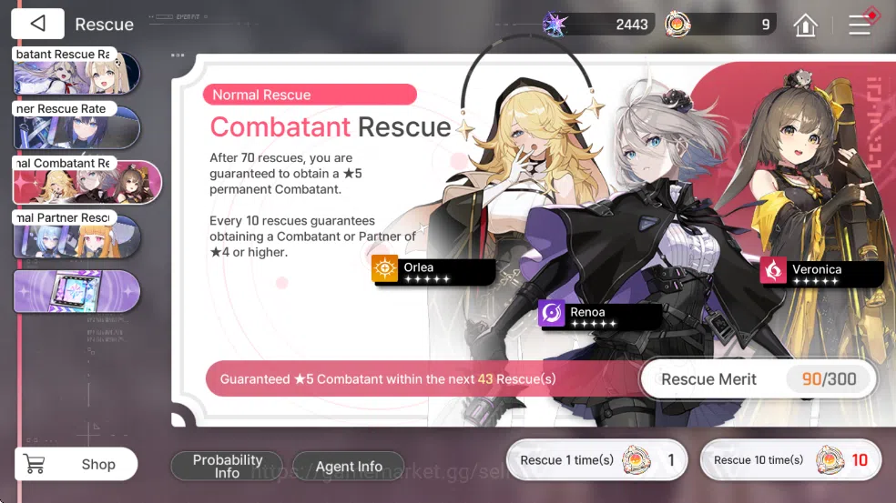 Chaos Zero Nightmare Accounts Global | Lv23 | Midgame 2 SSR (Mei Lin,Kayron + 9  image 5