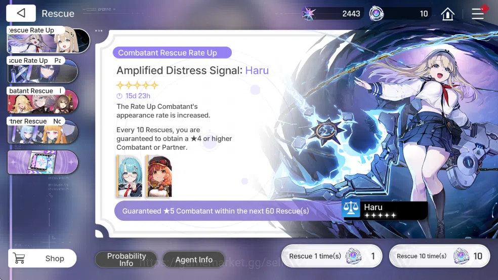 Chaos Zero Nightmare Accounts Global | Lv23 | Midgame 2 SSR (Mei Lin,Kayron + 9  image 6