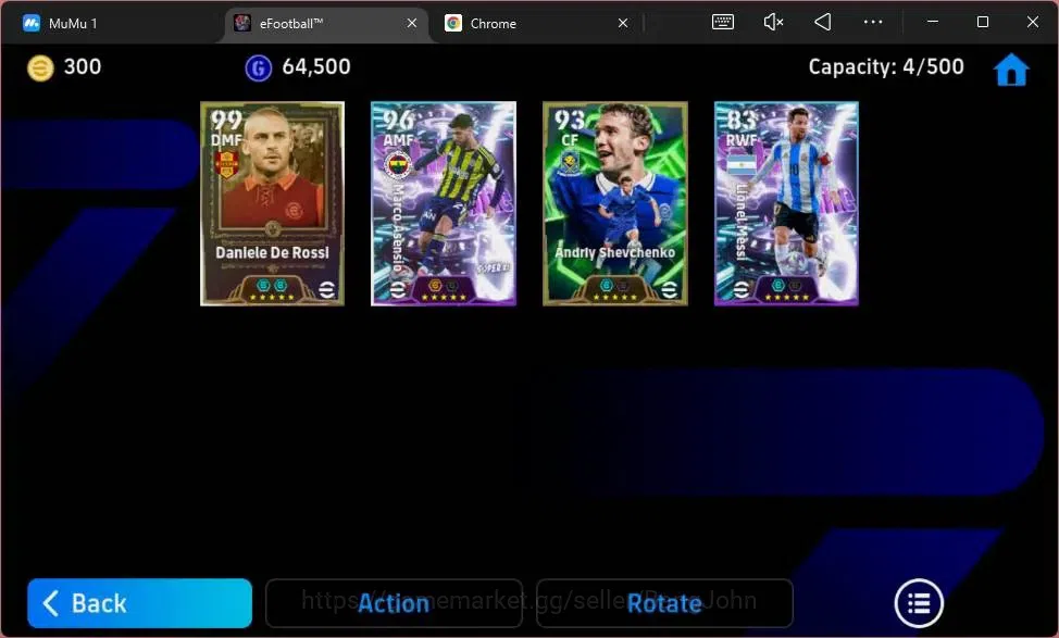 eFootball Accounts Android|PW 2900|Epic De Rossi, Shevchenko|Showtime image 3