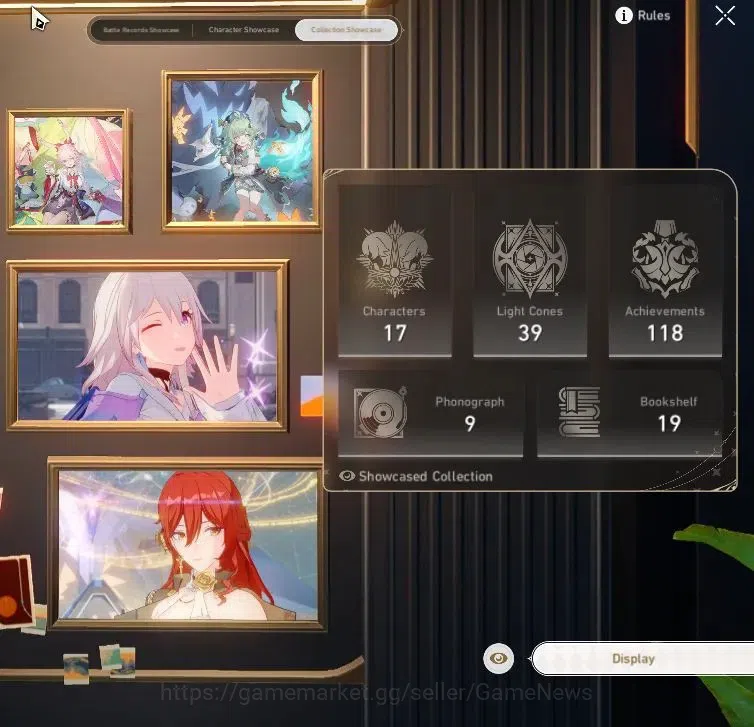 Honkai Star Rail Accounts Asia|TL 33|3 Limited| Evanescia,Sparkle,huohuo |Ja image 4