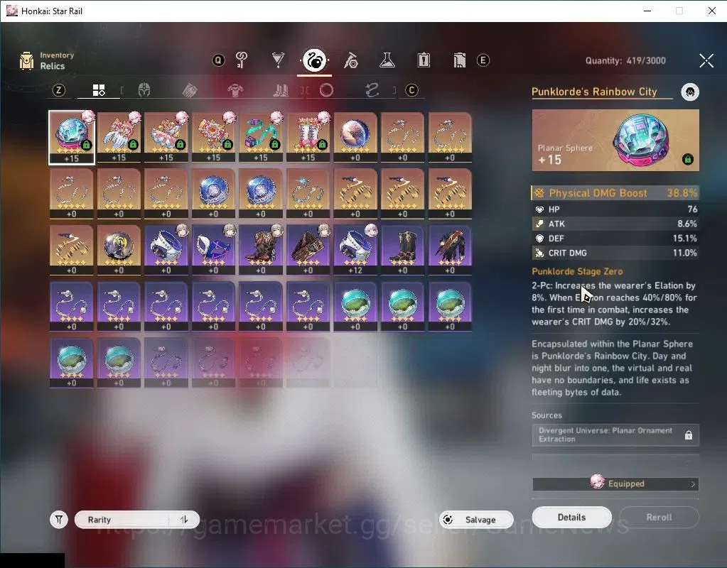 Honkai Star Rail Accounts Asia|TL 33|3 Limited| Evanescia,Sparkle,huohuo |Ja image 8