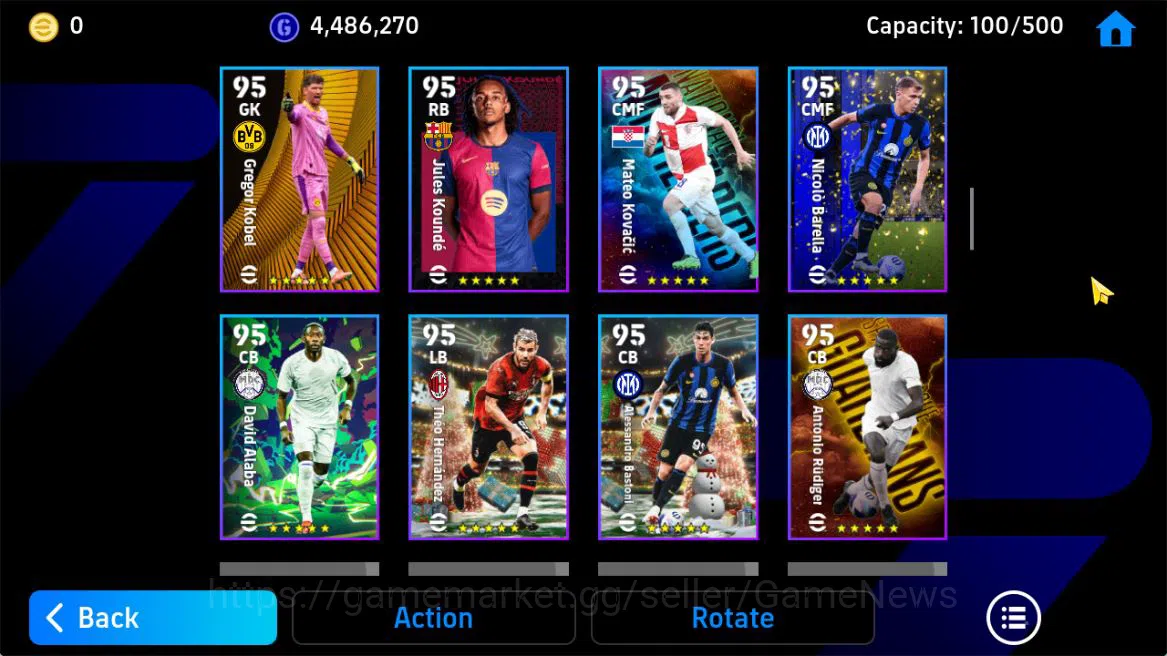 eFootball Accounts Mobile|BulletHeader(Ruud Gullit,Woltemade),Fortres image 2