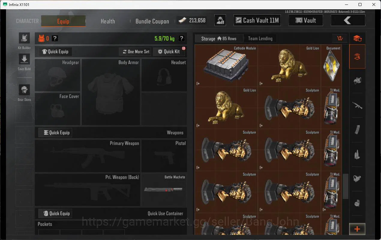 Arena Breakout Accounts Others mobile | lv 30, SV 42m | CV 11m many good item and skin WP, more detail Check SS AB057B 4