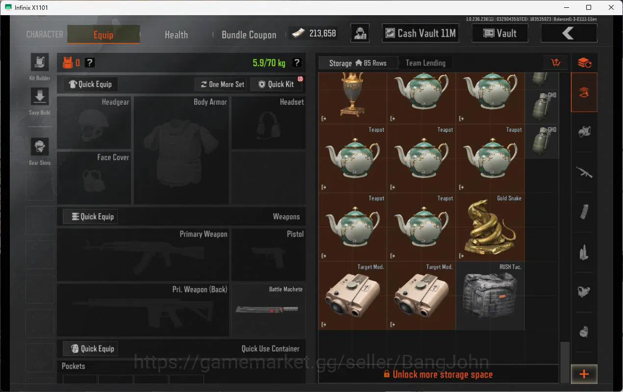 Arena Breakout Accounts Others mobile | lv 30, SV 42m | CV 11m many good item and skin WP, more detail Check SS AB057B 6