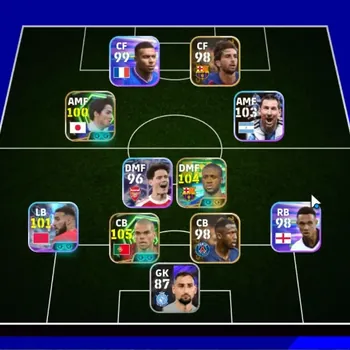 eFootball Accounts Legends & Iconic Players Android|Power 3033|Epic Yaya Toure,Pepe,Ono Shinji|Show Time Noussair