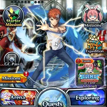 Grand Summoners Accounts End-Game Global|Rank 78|10 Ascend+5 TW|[Emiya,Chloe,S Rimuru,etc]+TW,S Miyu,Fen,King