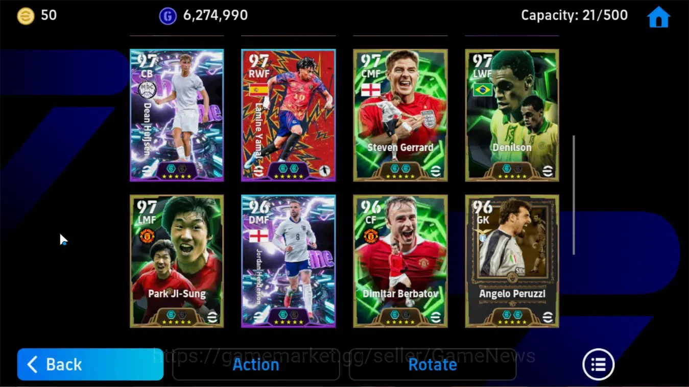 eFootball Accounts Android|Big Time George Best,Frank Rijkaard,Collab image 6