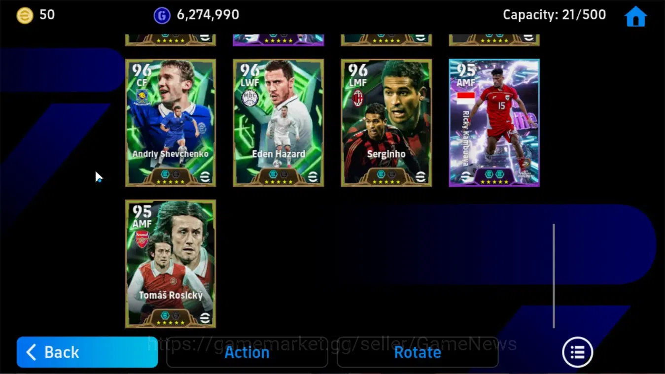 eFootball Accounts Android|Big Time George Best,Frank Rijkaard,Collab image 7