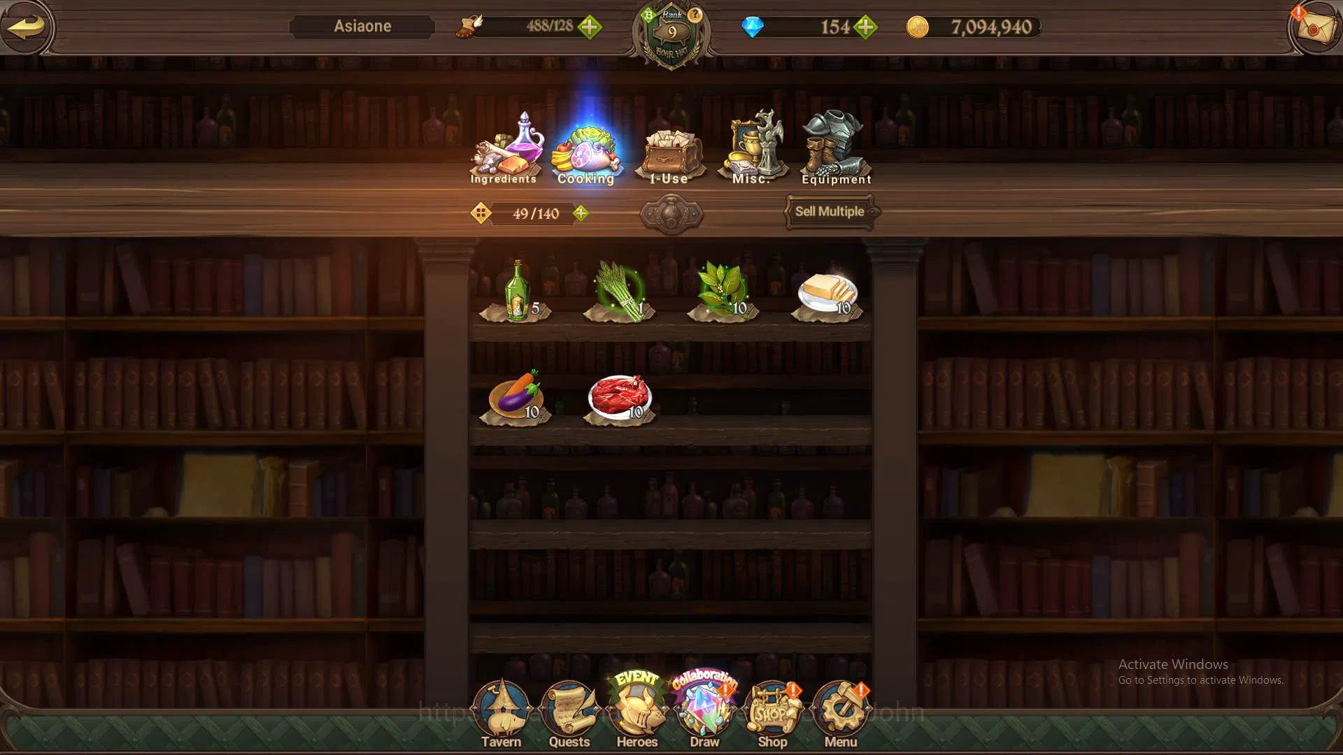 The Seven Deadly Sins: Grand Cross Accounts ASIA|Starter|1.2M CC|LR Helbram |2 collab Megumin, image 5
