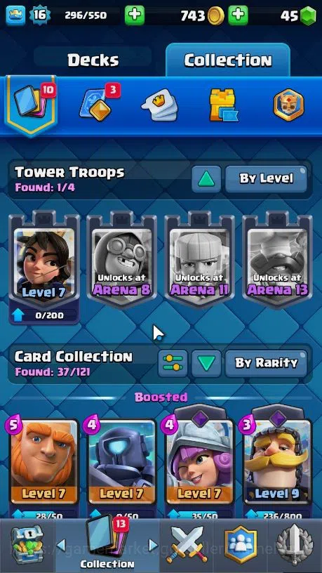 Clash Royale Accounts Lvl 16|Trophy 2013|KTL 6|Best Starter Account|Card image 10