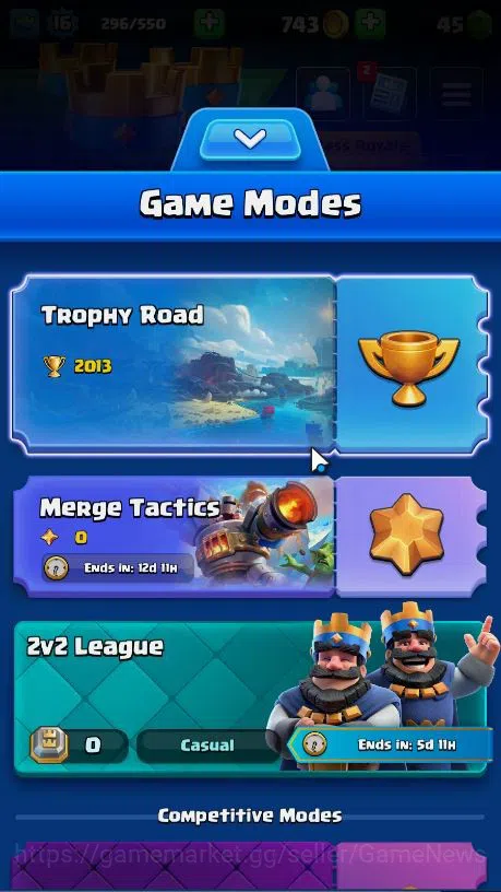 Clash Royale Accounts Lvl 16|Trophy 2013|KTL 6|Best Starter Account|Card image 2