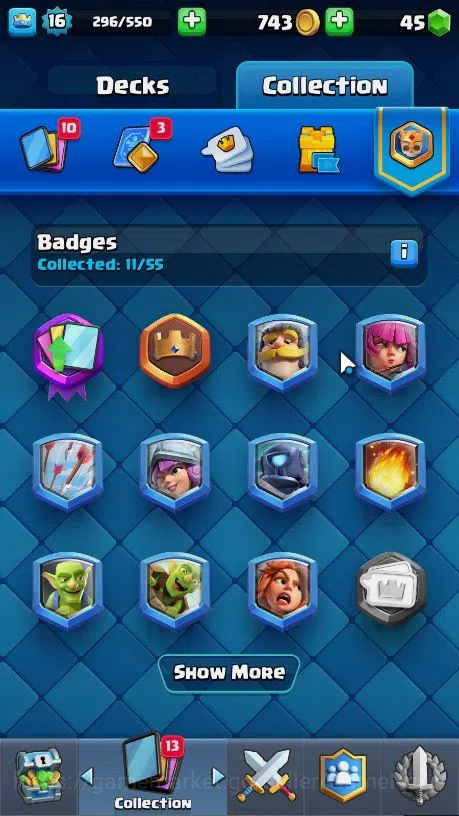 Clash Royale Accounts Lvl 16|Trophy 2013|KTL 6|Best Starter Account|Card image 9