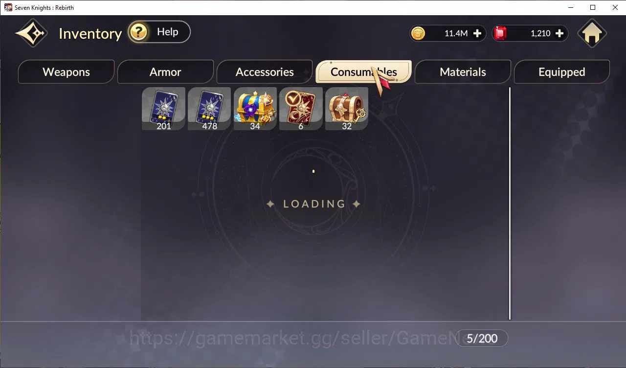 Seven Knights Re:Birth Accounts Global Sea|5 Ex-7k [Gelidus,Fai,Juri,Rosie,Melia]& image 14