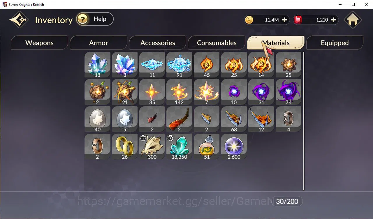 Seven Knights Re:Birth Accounts Global Sea|5 Ex-7k [Gelidus,Fai,Juri,Rosie,Melia]& image 15