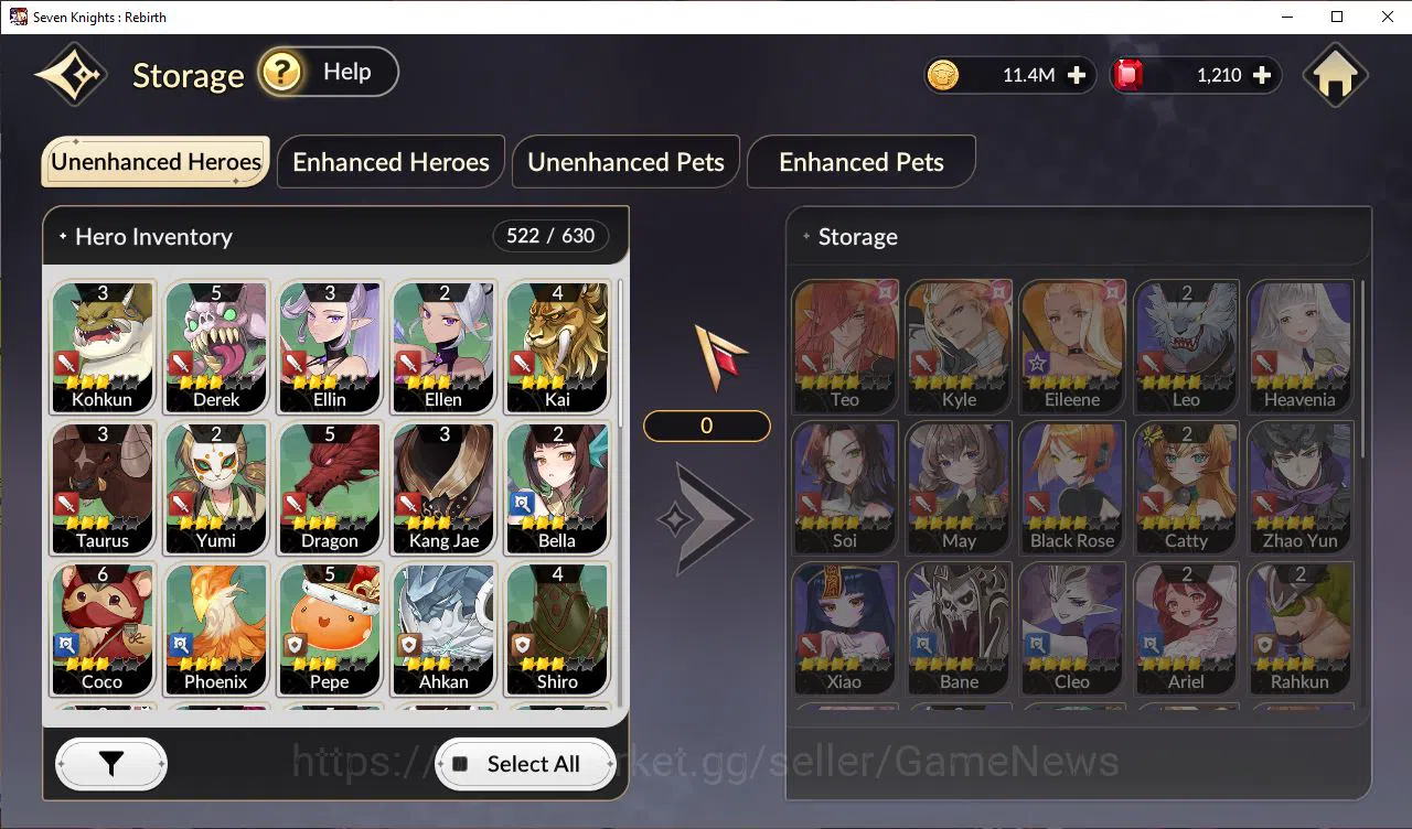 Seven Knights Re:Birth Accounts Global Sea|5 Ex-7k [Gelidus,Fai,Juri,Rosie,Melia]& image 17